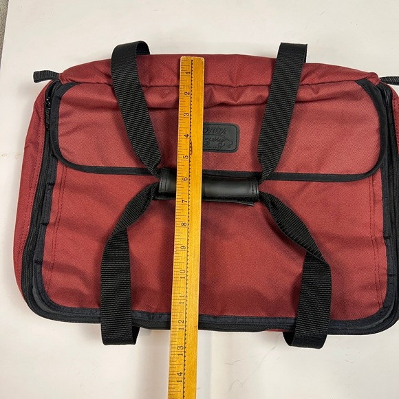 Pyrex Portables Casserole Carrying Bag Insulated Red Cold Pack Pocket Hot Dish - Picture 4 of 14